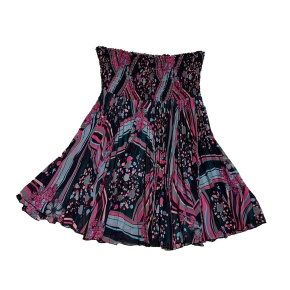 Boho Pleated Skirt - Picture 2 of 5